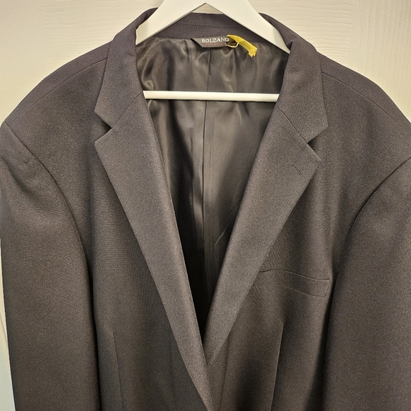 Navy Blue Blazer Bolzano Uomo Collezione Italian Sport Coat 48R - Picture 8 of 12